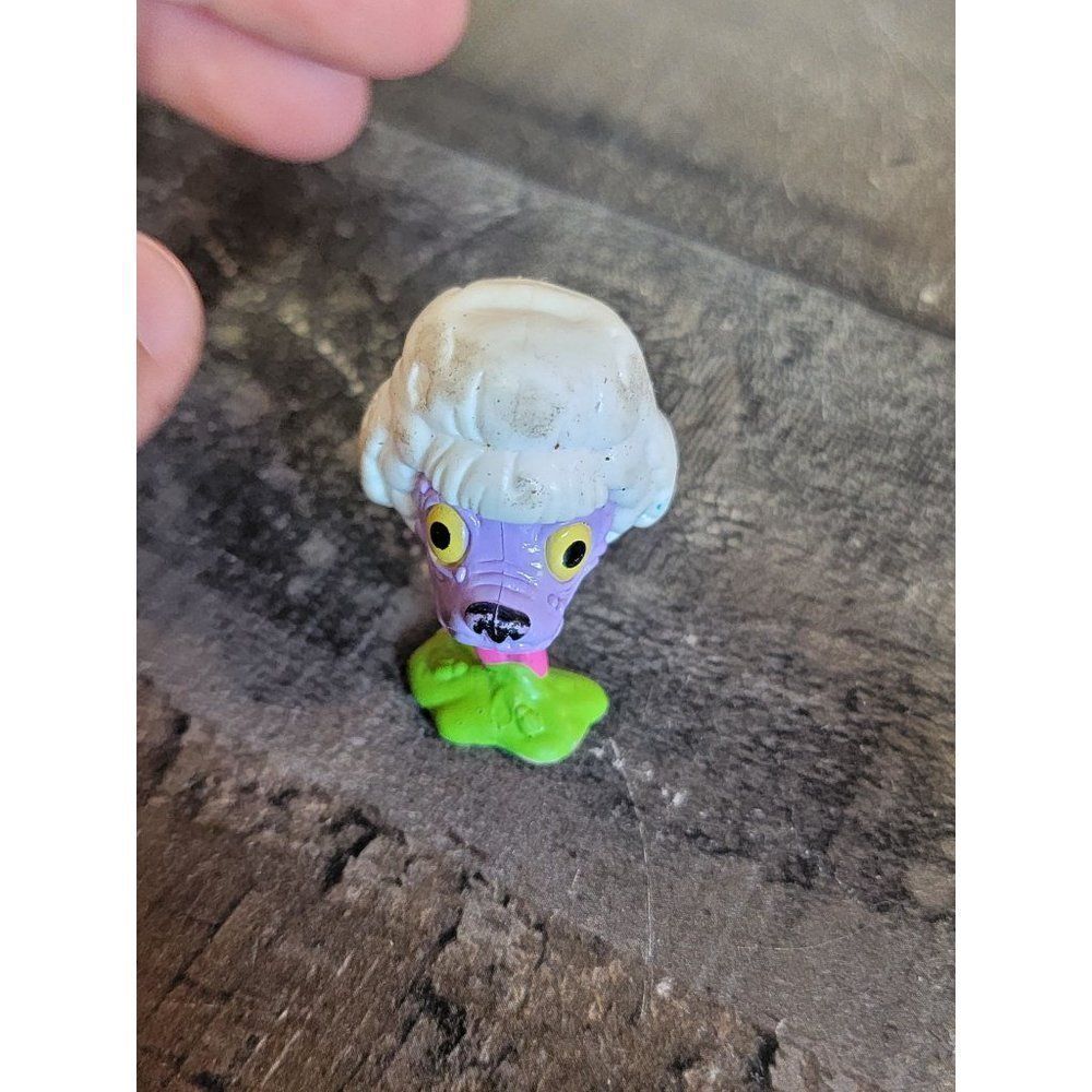 Moose poodle vomit throw up dog toy figure